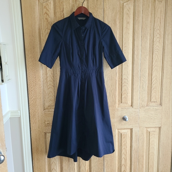Navy 👗 dress Jacqui - E - Picture 4 of 6